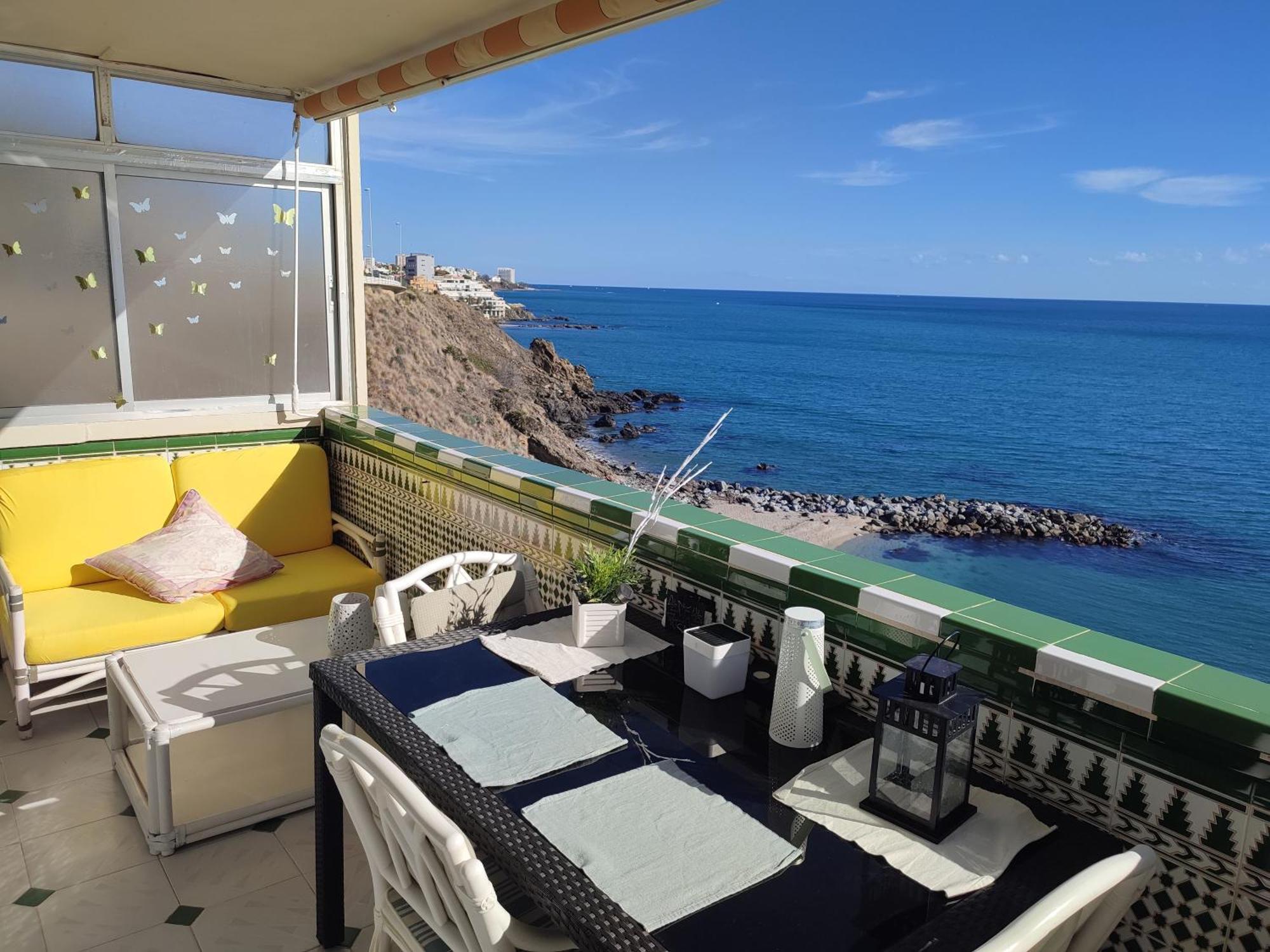 Apartamento En Playa Semi-Privada Бенальмадена Экстерьер фото
